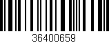 Código de barras (EAN, GTIN, SKU, ISBN): '36400659'
