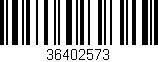 Código de barras (EAN, GTIN, SKU, ISBN): '36402573'