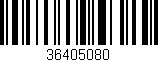 Código de barras (EAN, GTIN, SKU, ISBN): '36405080'