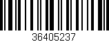 Código de barras (EAN, GTIN, SKU, ISBN): '36405237'