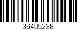 Código de barras (EAN, GTIN, SKU, ISBN): '36405238'