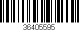 Código de barras (EAN, GTIN, SKU, ISBN): '36405595'