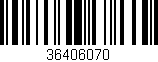 Código de barras (EAN, GTIN, SKU, ISBN): '36406070'