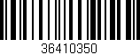 Código de barras (EAN, GTIN, SKU, ISBN): '36410350'