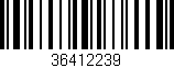 Código de barras (EAN, GTIN, SKU, ISBN): '36412239'