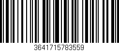 Código de barras (EAN, GTIN, SKU, ISBN): '3641715783559'