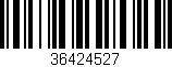 Código de barras (EAN, GTIN, SKU, ISBN): '36424527'