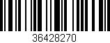 Código de barras (EAN, GTIN, SKU, ISBN): '36428270'