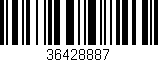 Código de barras (EAN, GTIN, SKU, ISBN): '36428887'