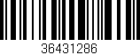 Código de barras (EAN, GTIN, SKU, ISBN): '36431286'