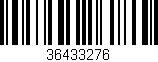Código de barras (EAN, GTIN, SKU, ISBN): '36433276'
