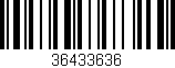 Código de barras (EAN, GTIN, SKU, ISBN): '36433636'