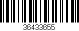 Código de barras (EAN, GTIN, SKU, ISBN): '36433655'
