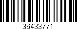 Código de barras (EAN, GTIN, SKU, ISBN): '36433771'