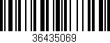 Código de barras (EAN, GTIN, SKU, ISBN): '36435069'