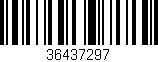 Código de barras (EAN, GTIN, SKU, ISBN): '36437297'