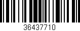 Código de barras (EAN, GTIN, SKU, ISBN): '36437710'