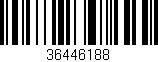 Código de barras (EAN, GTIN, SKU, ISBN): '36446188'