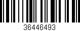 Código de barras (EAN, GTIN, SKU, ISBN): '36446493'