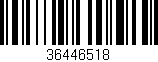 Código de barras (EAN, GTIN, SKU, ISBN): '36446518'