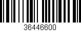 Código de barras (EAN, GTIN, SKU, ISBN): '36446600'