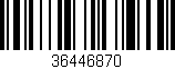 Código de barras (EAN, GTIN, SKU, ISBN): '36446870'