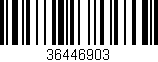Código de barras (EAN, GTIN, SKU, ISBN): '36446903'