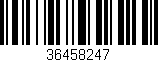 Código de barras (EAN, GTIN, SKU, ISBN): '36458247'