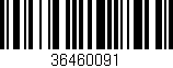 Código de barras (EAN, GTIN, SKU, ISBN): '36460091'