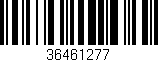 Código de barras (EAN, GTIN, SKU, ISBN): '36461277'
