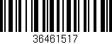 Código de barras (EAN, GTIN, SKU, ISBN): '36461517'