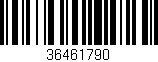 Código de barras (EAN, GTIN, SKU, ISBN): '36461790'