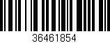 Código de barras (EAN, GTIN, SKU, ISBN): '36461854'