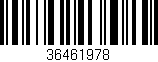 Código de barras (EAN, GTIN, SKU, ISBN): '36461978'
