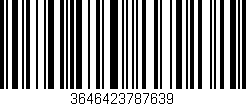 Código de barras (EAN, GTIN, SKU, ISBN): '3646423787639'
