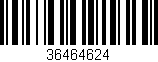 Código de barras (EAN, GTIN, SKU, ISBN): '36464624'