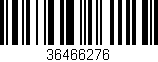 Código de barras (EAN, GTIN, SKU, ISBN): '36466276'