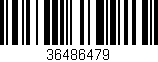 Código de barras (EAN, GTIN, SKU, ISBN): '36486479'