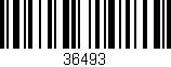 Código de barras (EAN, GTIN, SKU, ISBN): '36493'