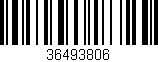 Código de barras (EAN, GTIN, SKU, ISBN): '36493806'
