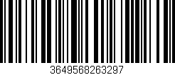 Código de barras (EAN, GTIN, SKU, ISBN): '3649568263297'