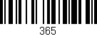 Código de barras (EAN, GTIN, SKU, ISBN): '365'