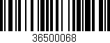 Código de barras (EAN, GTIN, SKU, ISBN): '36500068'