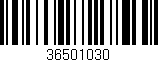 Código de barras (EAN, GTIN, SKU, ISBN): '36501030'