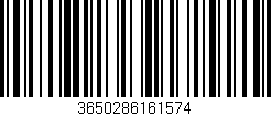 Código de barras (EAN, GTIN, SKU, ISBN): '3650286161574'