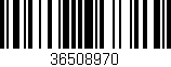 Código de barras (EAN, GTIN, SKU, ISBN): '36508970'
