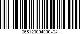 Código de barras (EAN, GTIN, SKU, ISBN): '365120084008434'