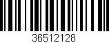 Código de barras (EAN, GTIN, SKU, ISBN): '36512128'
