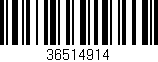 Código de barras (EAN, GTIN, SKU, ISBN): '36514914'