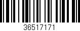 Código de barras (EAN, GTIN, SKU, ISBN): '36517171'